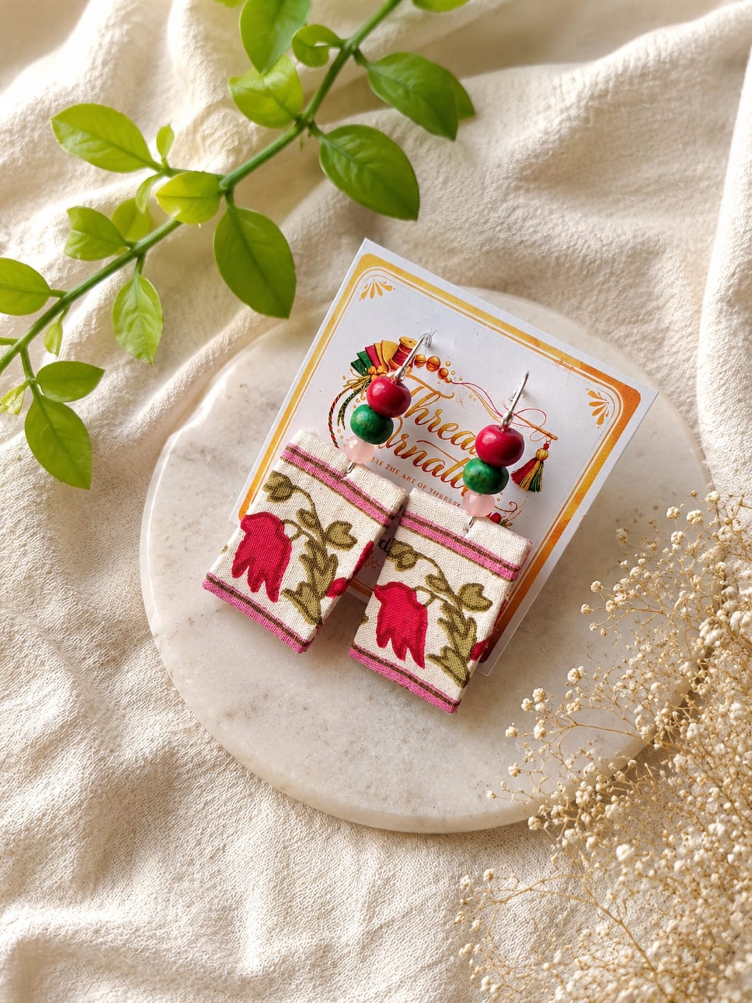 FLORAL GARDEN EARRINGS