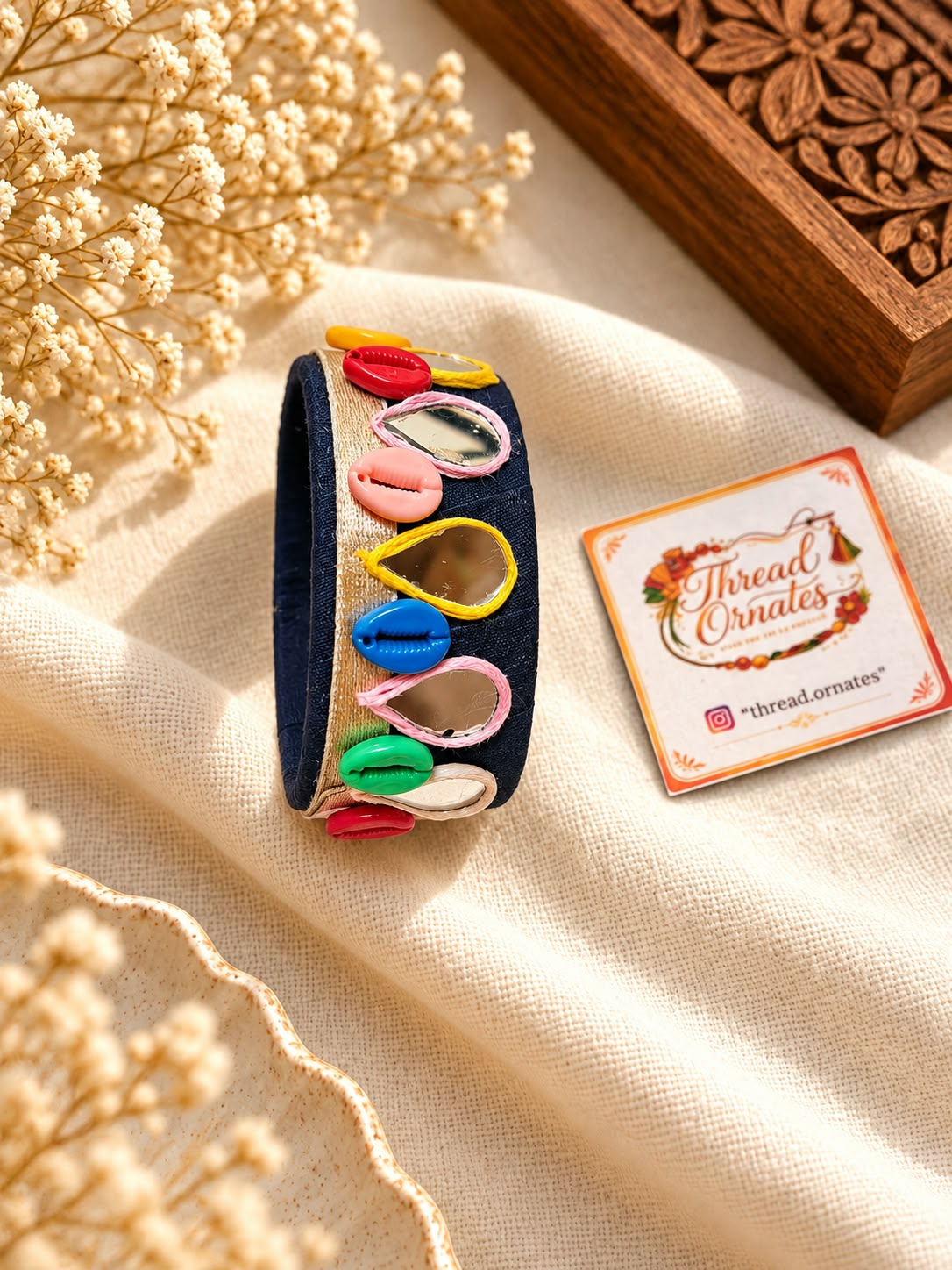 MULTICOLOR MIRROR BANGLE
